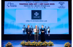 ​Hồng Lam: Khẳng định vị thế dẫn đầu với giải thưởng THƯƠNG HIỆU SỐ 1 VIỆT NAM 2025